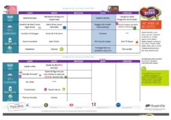 Menus du 19 au 30 mai 2025