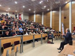 Projection et rencontre Antoine Leperlier, lycée du Subdray mai 2022