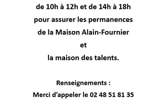 Recherche bénévoles