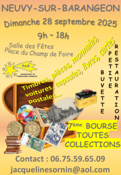 Affiche bourse septembre 2025
