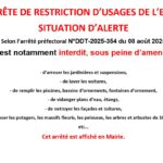 arrêté