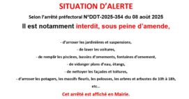 Arrêté n°DDT – 2025-354
