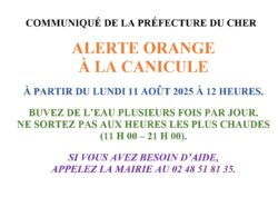 canicule orange