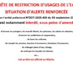 Affiche alerte renforcée