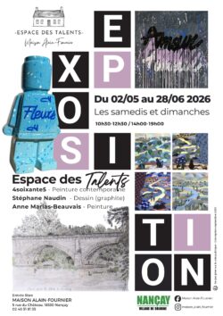Espace des Talents - Exposition Mai Juin Juillet 2026
