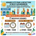 rappel déchetterie