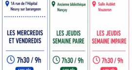 💉 Nouveaux horaires : permanence prise de sang